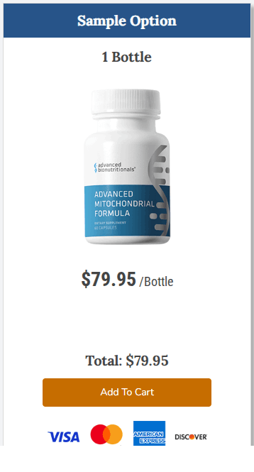 Advanced Mitochondrial Formula Price