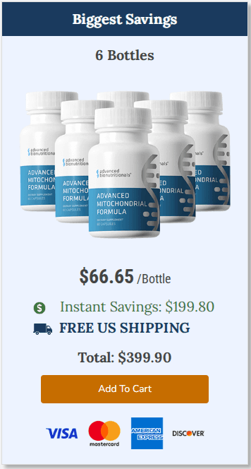 Advanced Mitochondrial Formula Price